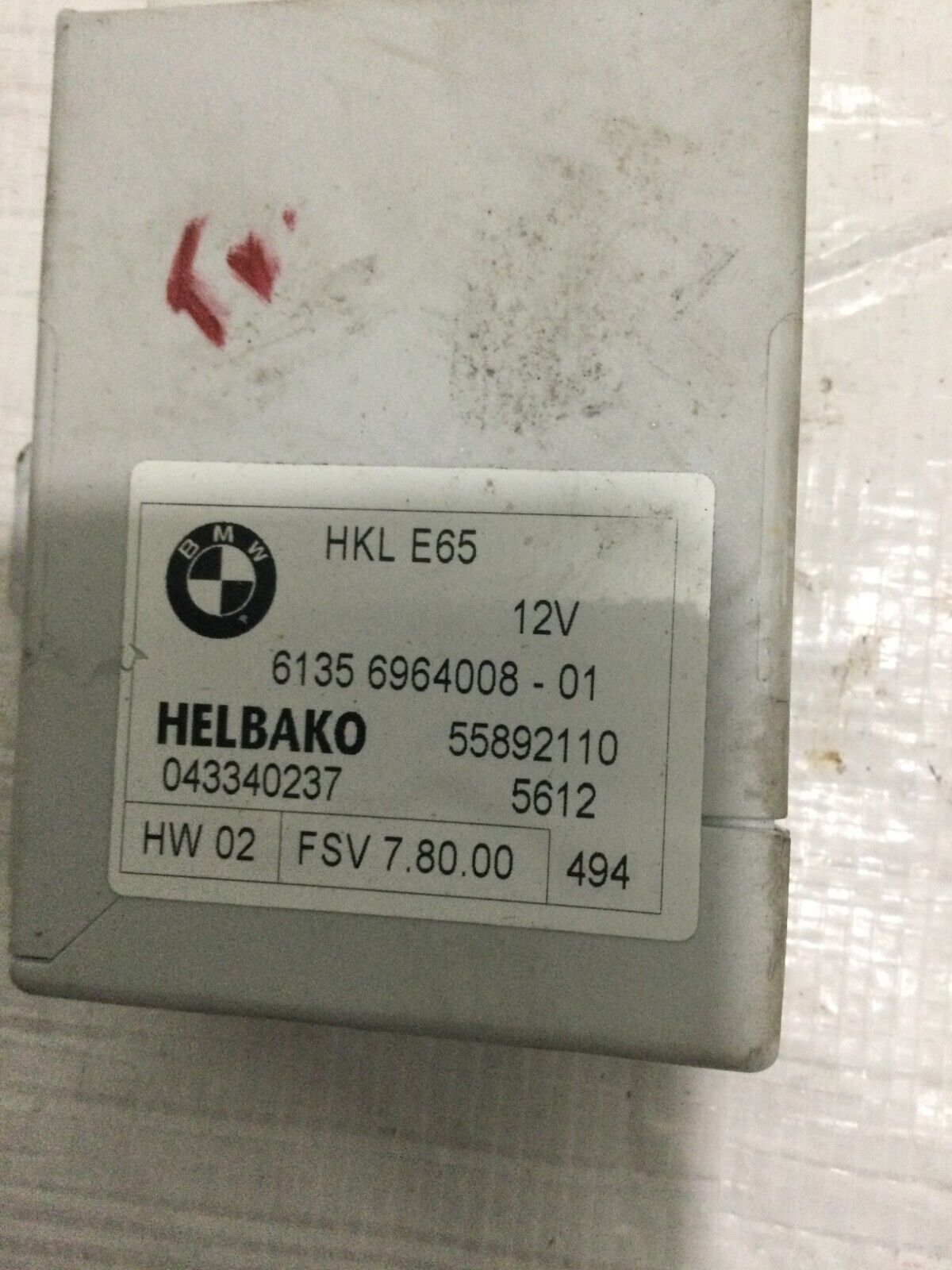 2004 BMW 7-Series Trunk Lid Lift Gate Control Module OEM