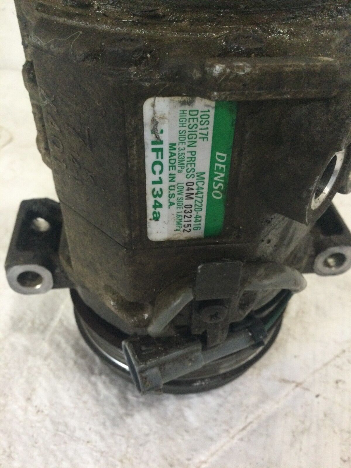 2003 Toyota Corolla A/C Compressor OEM