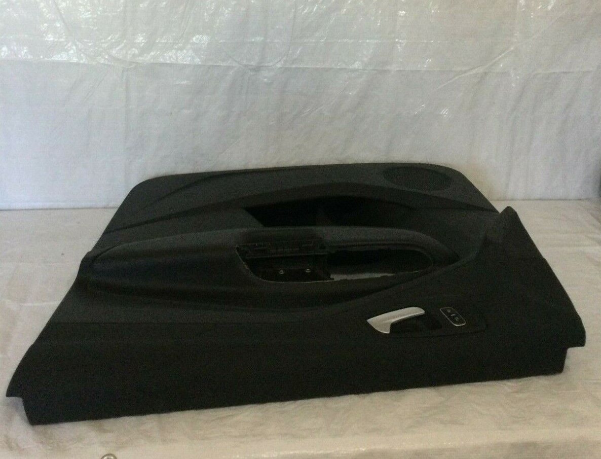 2017 Ford Escape SE Front Right Passenger Interior Door Trim Panel Black OEM