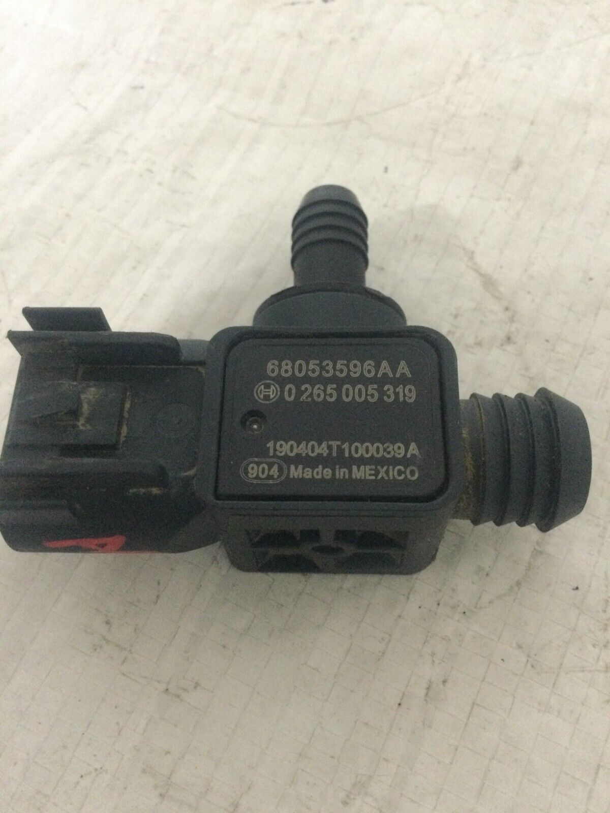 2019 Dodge Ram 1500 Power Brake Booster Check Valve 68053596AA OEM