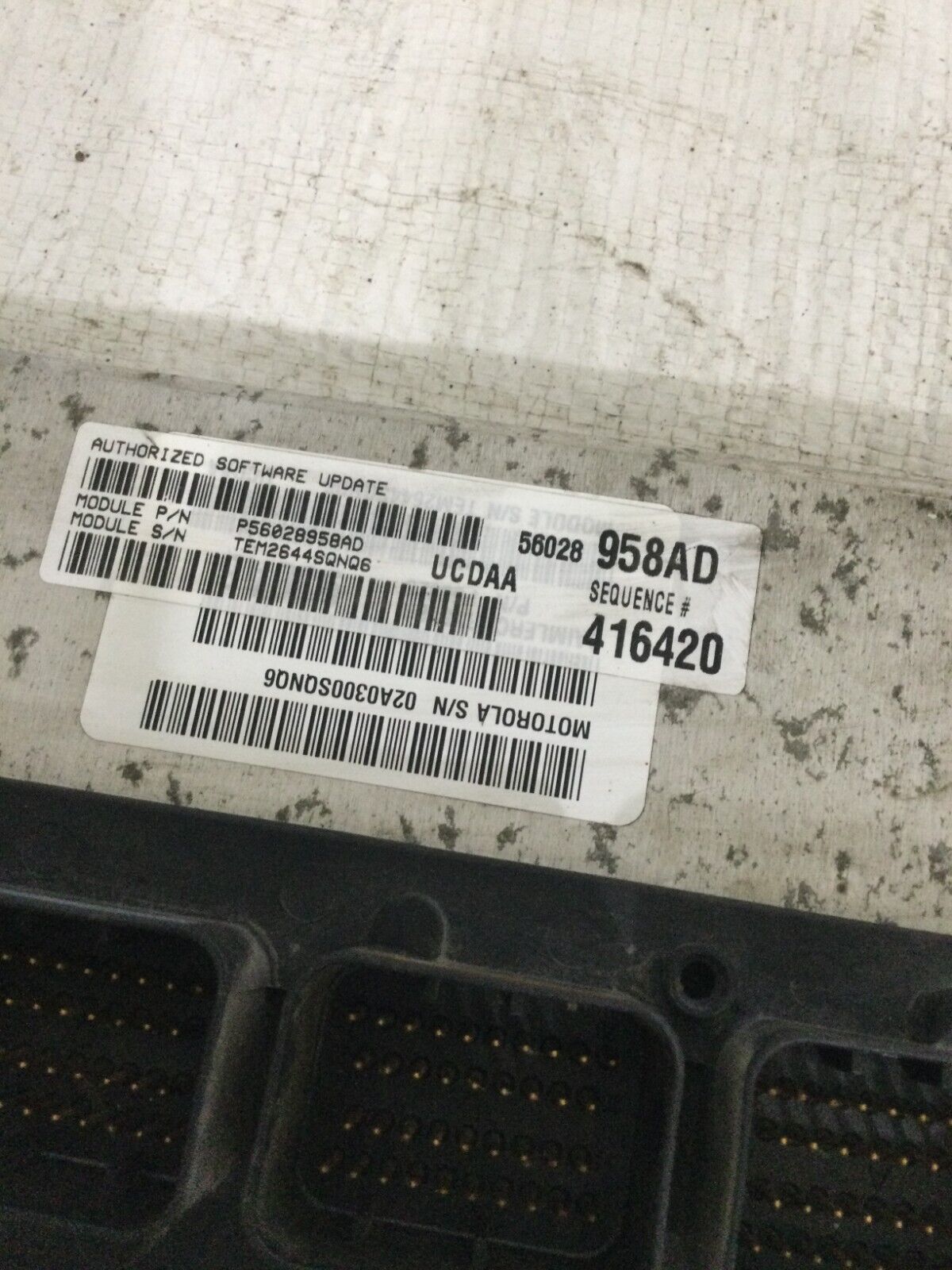 2005 Dodge Ram 5.7L Engine Computer Module ECM ECU Unit P56028958AD OEM