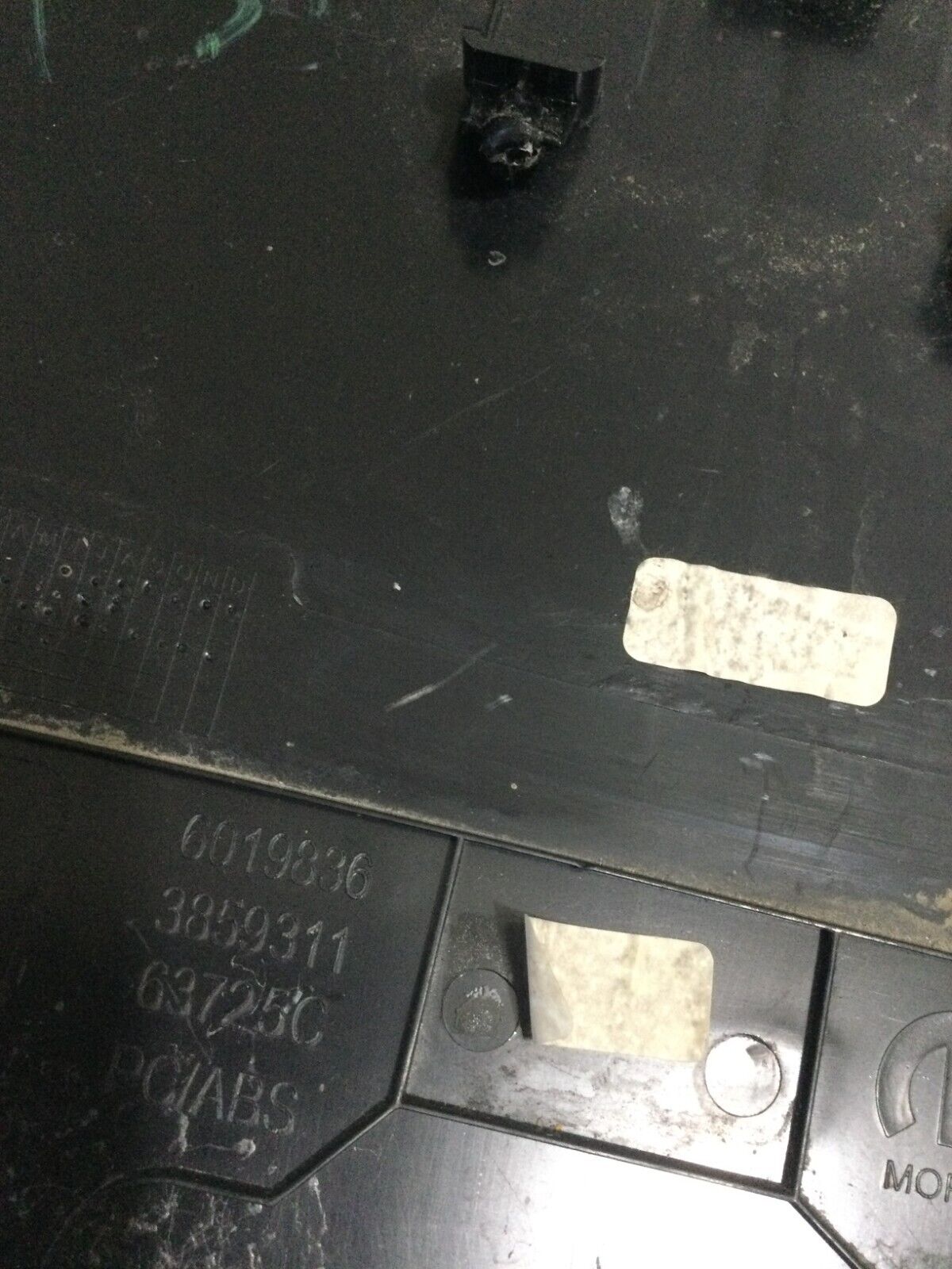 2021 Dodge Ram 3500 Longhorn Cluster Visor Leather OEM