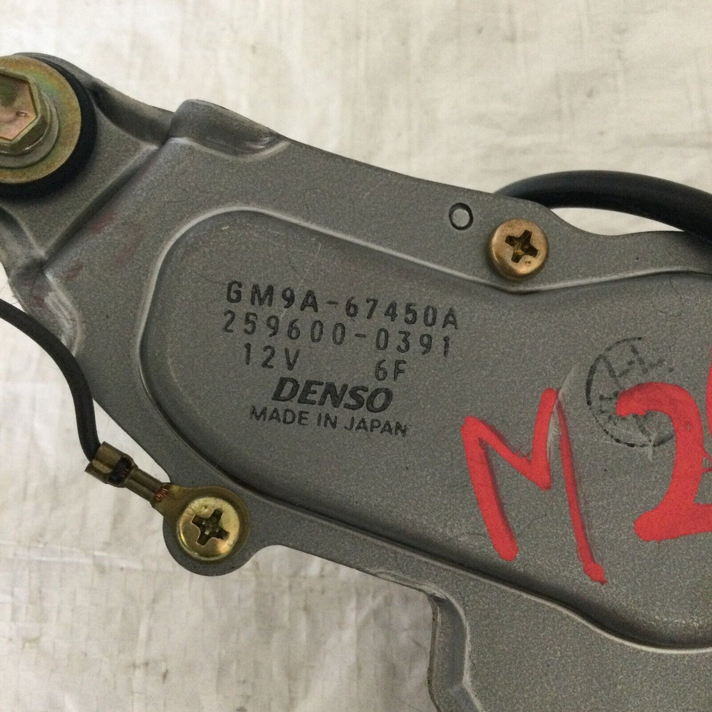 2004-2005 Mazda 6 Hatch Back Rear Wiper Motor OEM