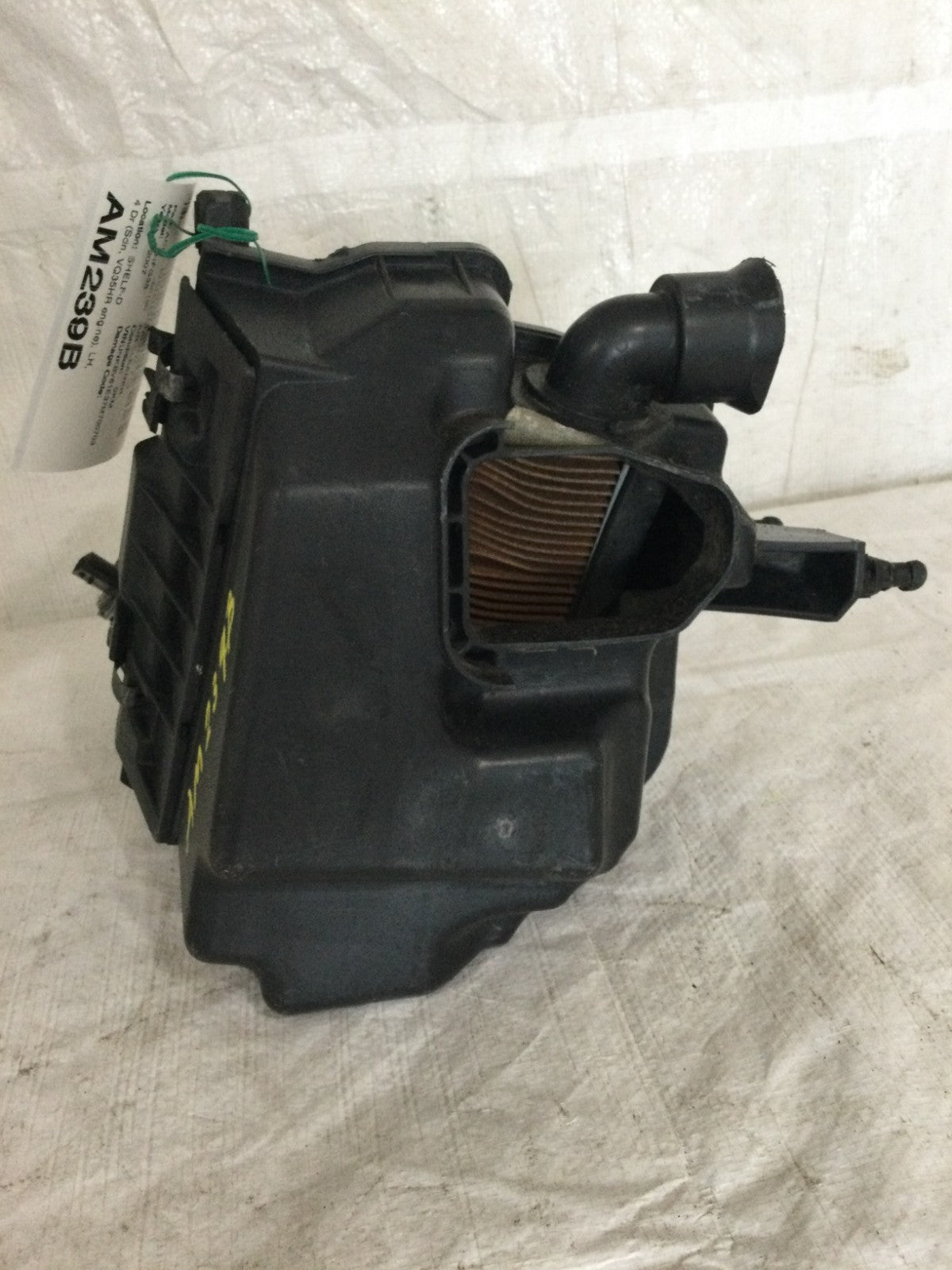 2007 Infiniti G35 3.5L Left Driver Side Air Cleaner Box OEM