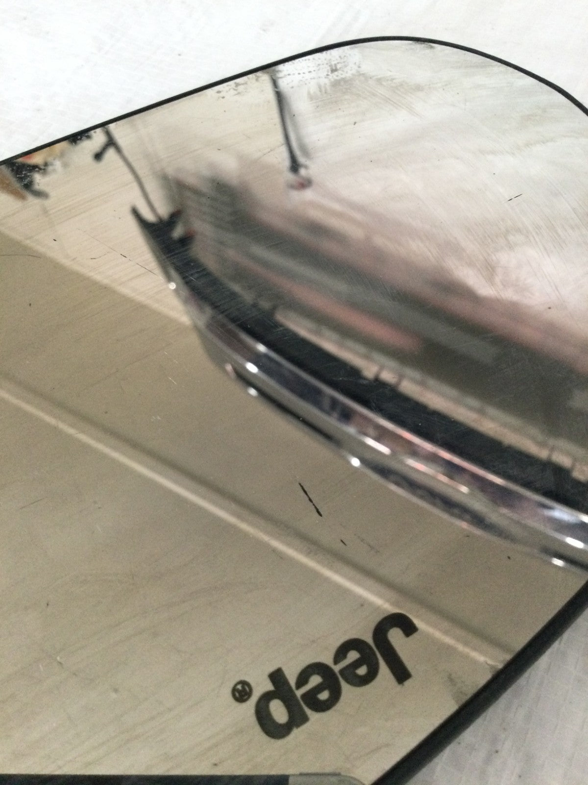 2019 Jeep Compass Driver Left Door Mirror Glass OEM HAS INNER SCRATCH