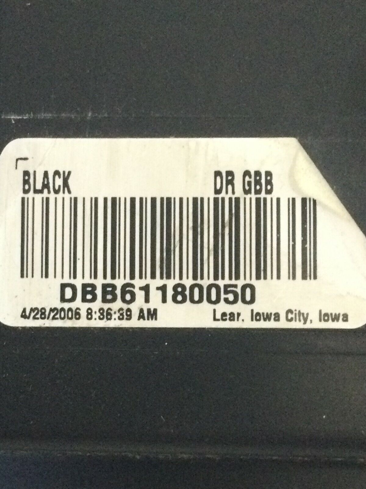 2006-2008 Dodge Ram 2500 Glove Box  Black OEM