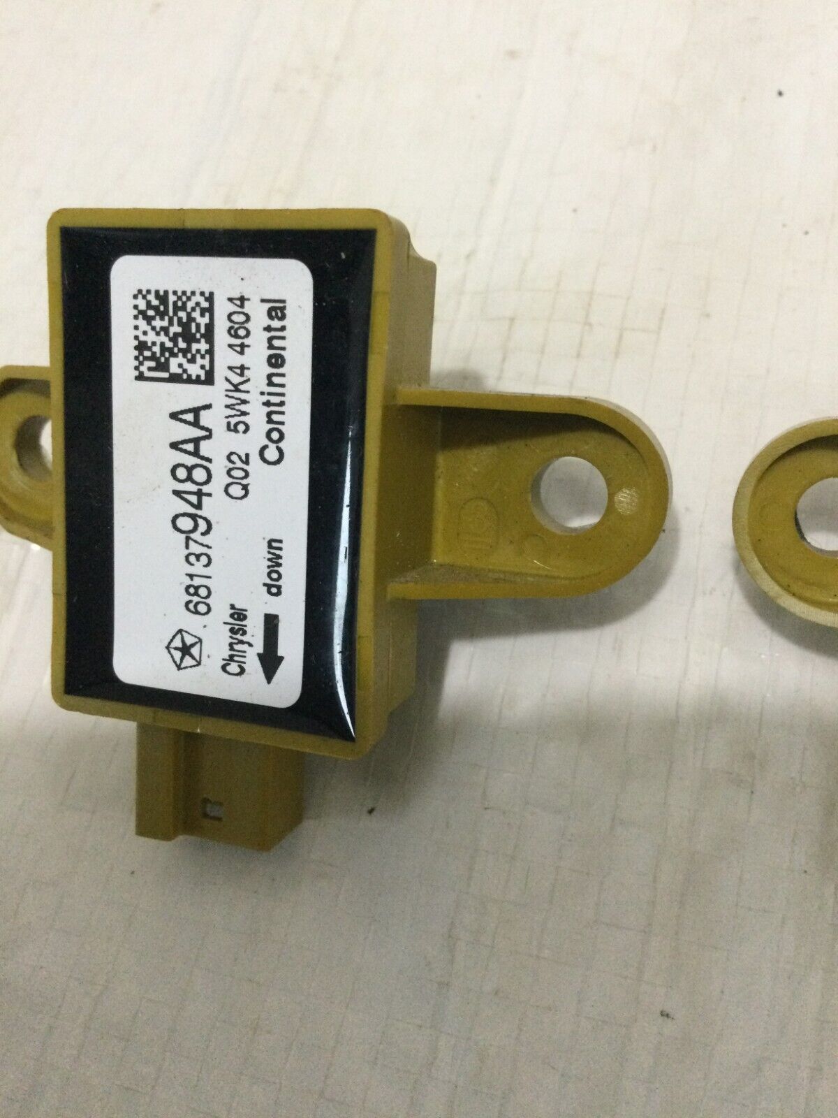 2020 Dodge Grand Caravan Crash Impact Sensor Pair OEM 68137948AA 68137948AA