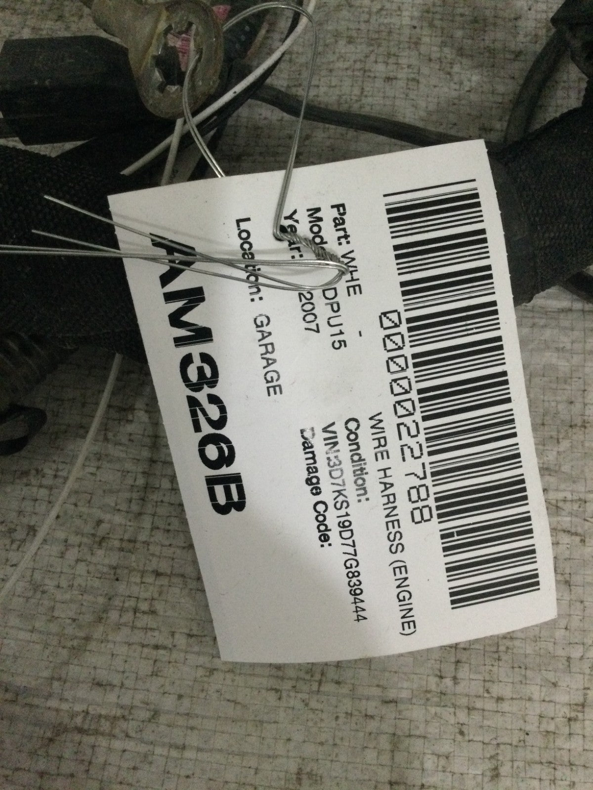 2007 Dodge Ram 1500 Engine Wiring Harness OEM