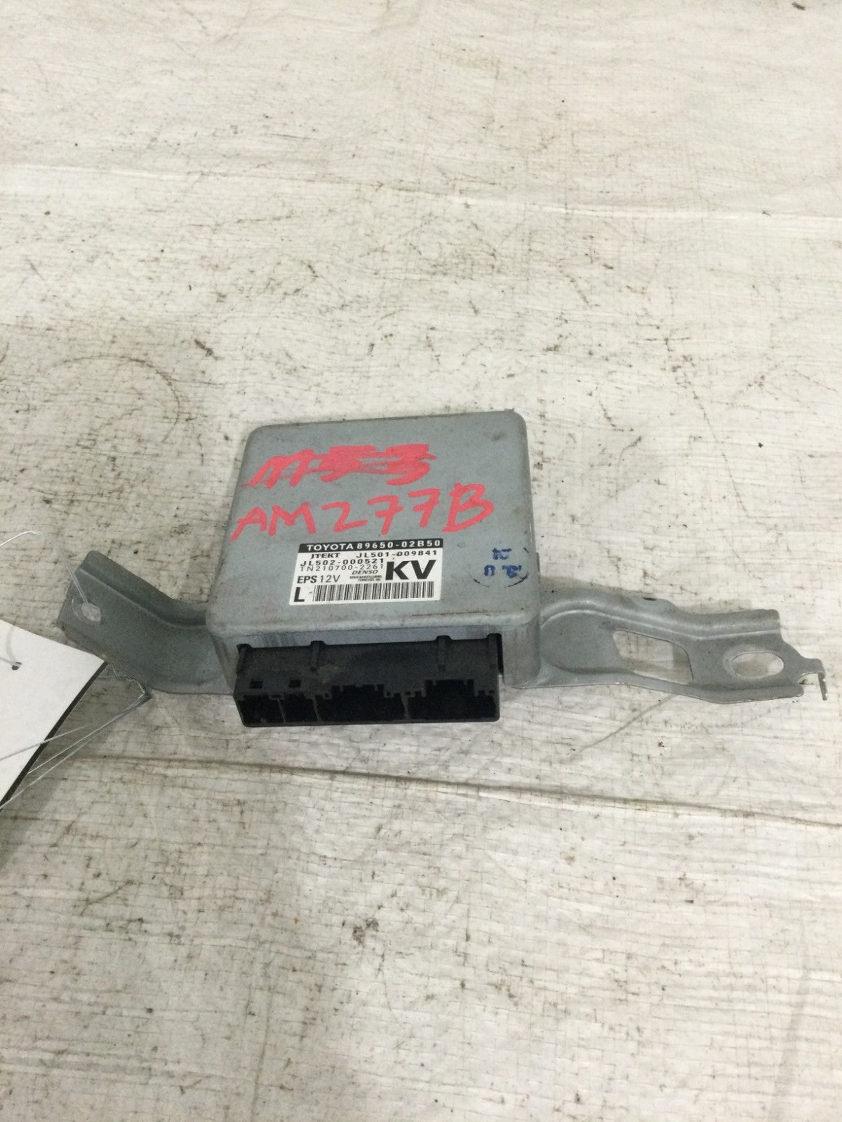 2017 Toyota Corolla Power Steering Control Module OEM 89650-02B50