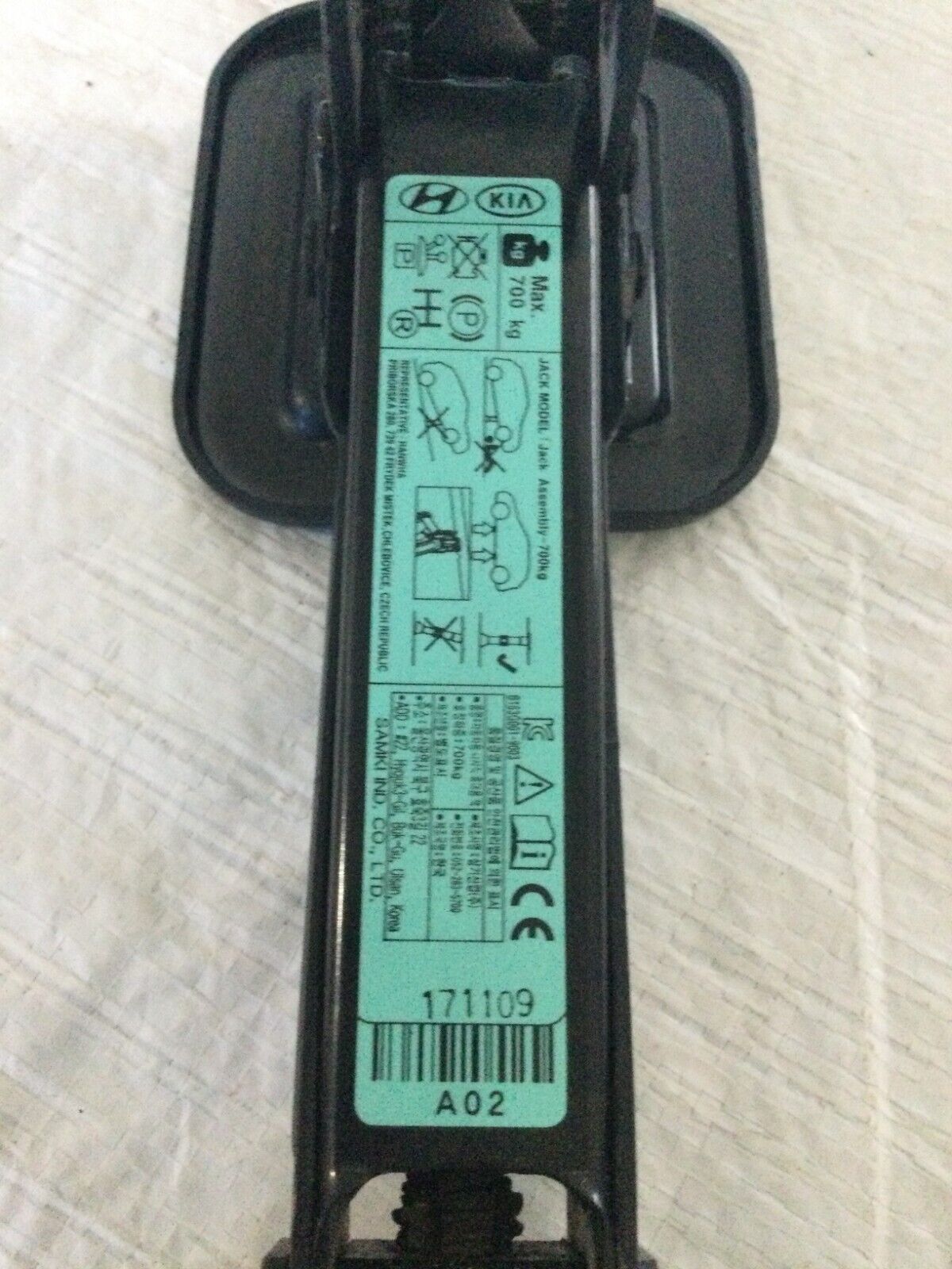 2018  Hyundai Elantra Tire Jack OEM
