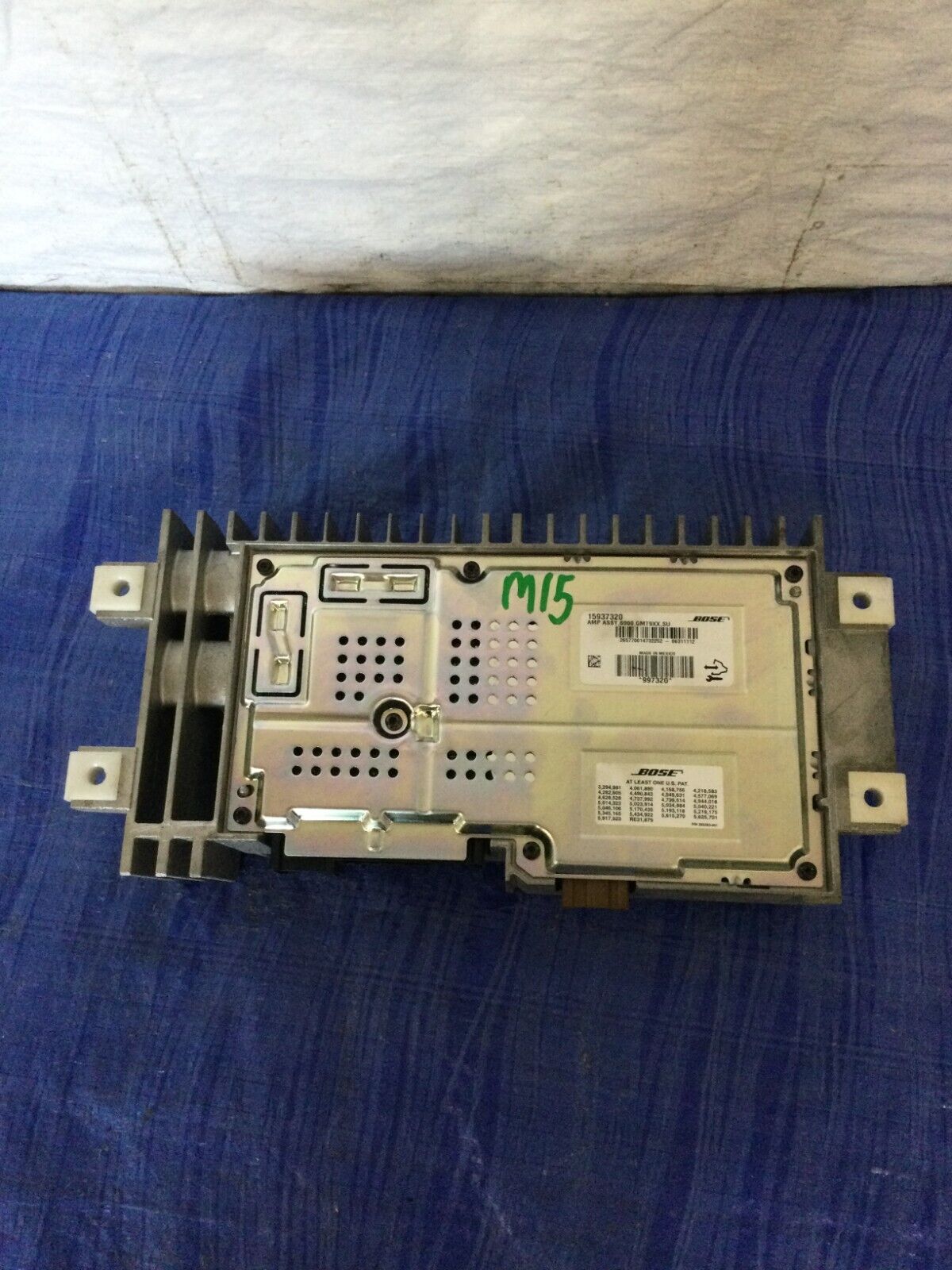 2007-2009 Cadillac Escalade ESV Bose Audio Amp Amplifier OEM 15937320