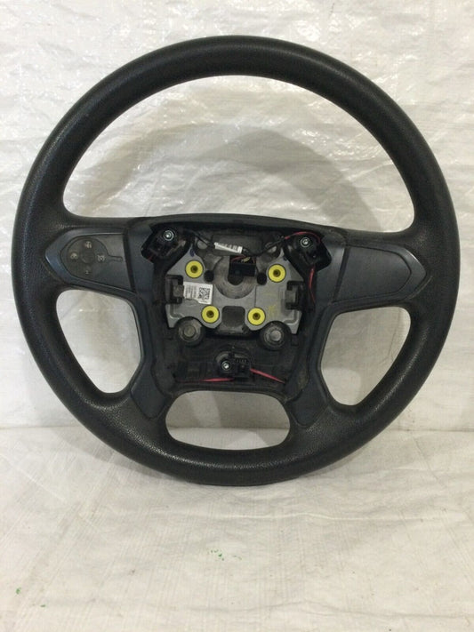 2014-2019 CHEVROLET SILVERADO 1500 BLACK STRNG WHEEL W/O LEATHER 23278598 OEM