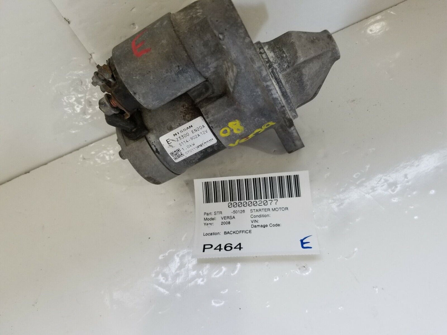 2007-2008 Nissan Versa 23300 EN20A Engine Starter Motor OEM 23300EN20A 