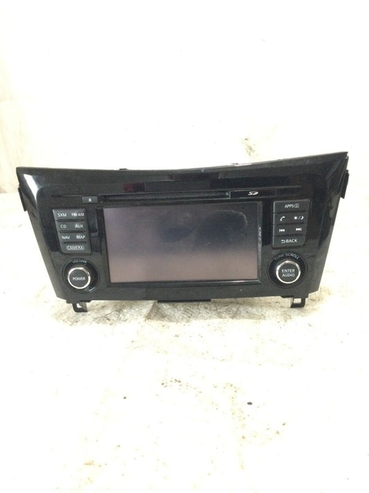 2014-2015-2016 Nissan Rogue Radio GPS Touch Screen Assembly 259156MA2A OEM