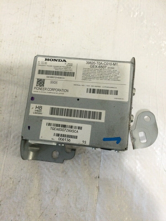 2012 Honda CRV CR-V Satellite Radio Receiver Module OEM 39820-T0A-C010-M1