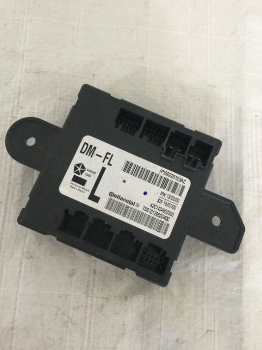 2015 Dodge Ram 1500 Left Door Control Module OEM 68225103AC
