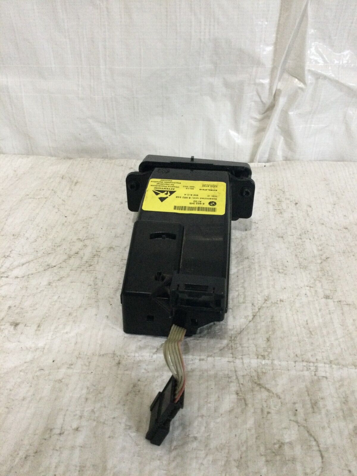 2006 2007 2008 BMW 750LI E66 Bluetooth Phone Keypad Module Unit 6952345 OEM