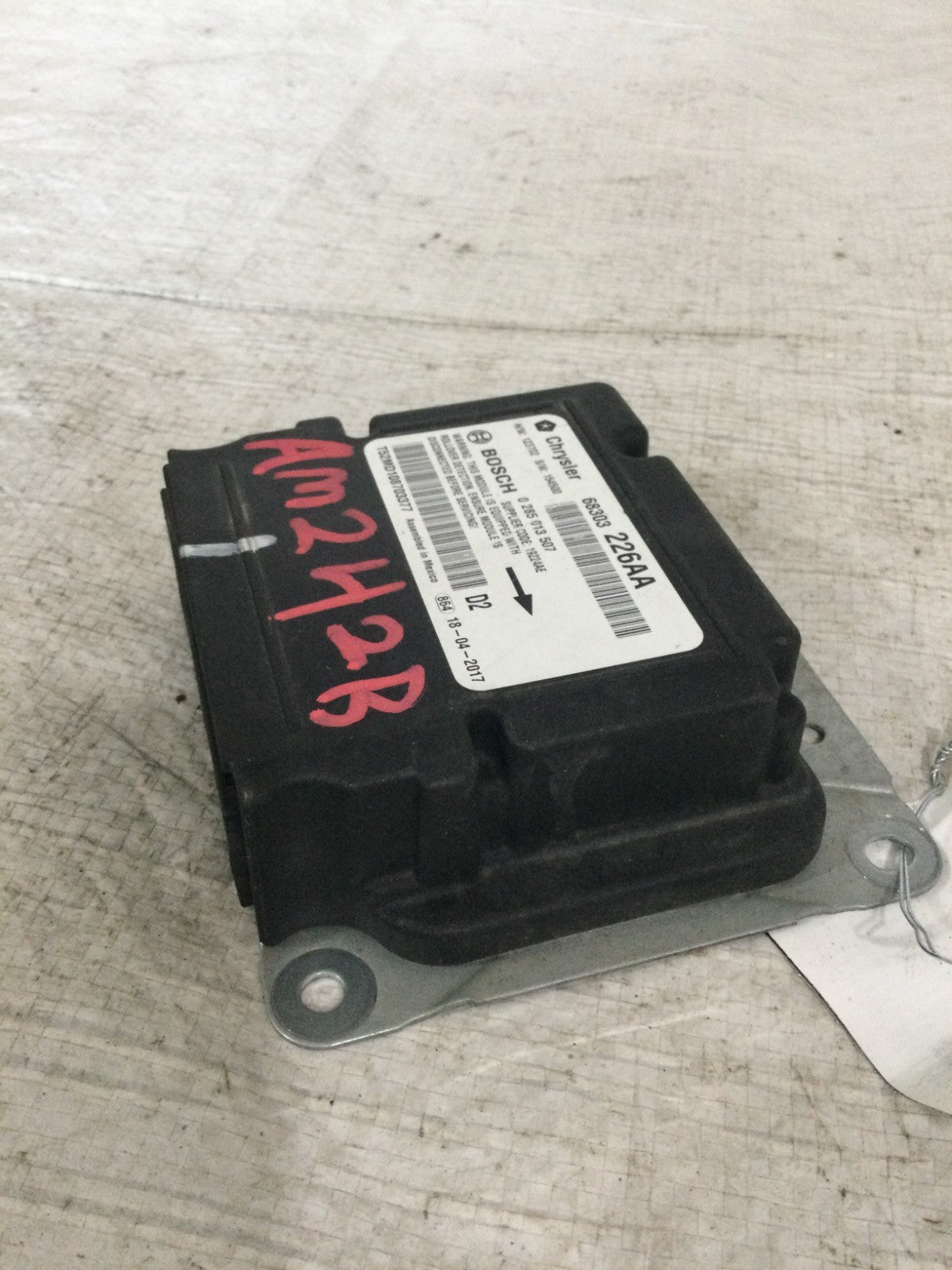 2017 Dodge Ram 3500 Restraint Control Module OEM 68303226AA