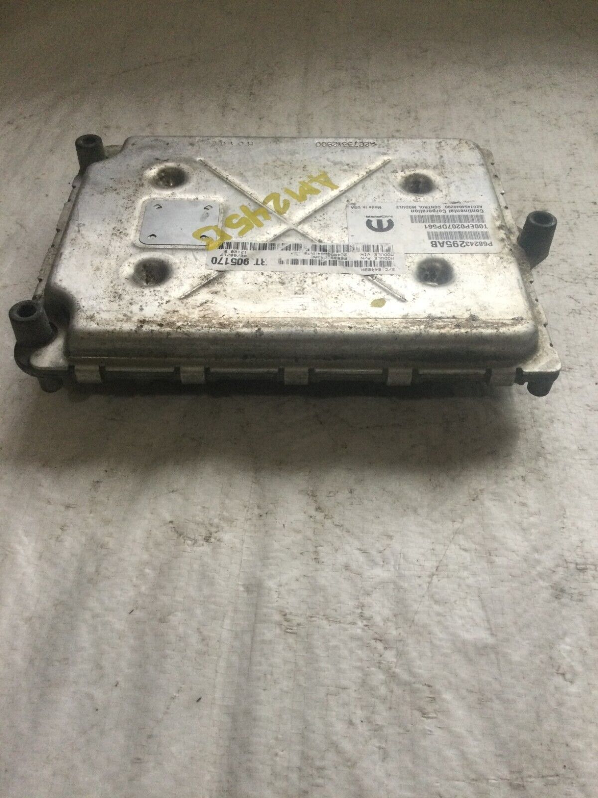 2016-2018 Dodge Grand Caravan Engine Computer Control Module ECU ECM 68243295AB