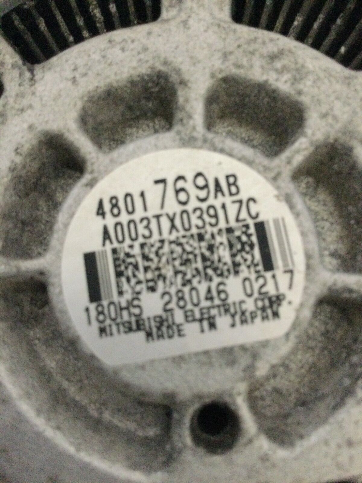 2017 Ram 1500 Alternator Generator Assembly OEM 5.7L