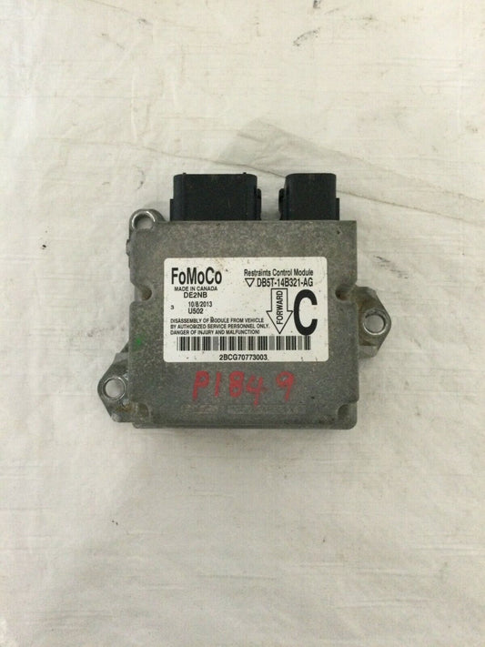 2015 Ford Explorer SRS Control Module OEM DB5T-14B321-AG