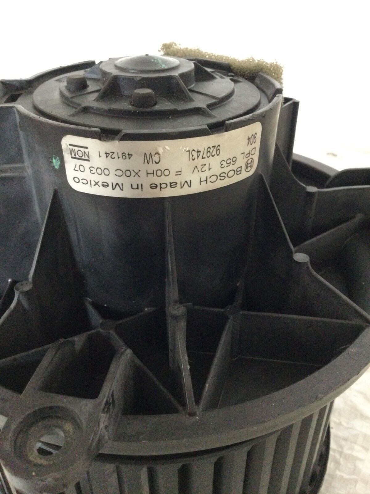 2003-2006 Mazda 6 A/C Heater Blower Motor OEM  904 929743L