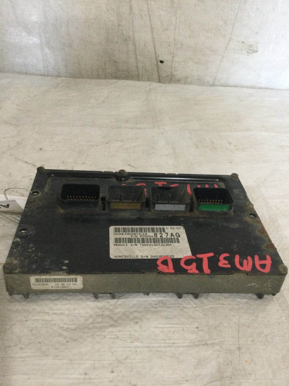 2007 Dodge Ram 2500 Transmission Control Module 05094827AG OEM