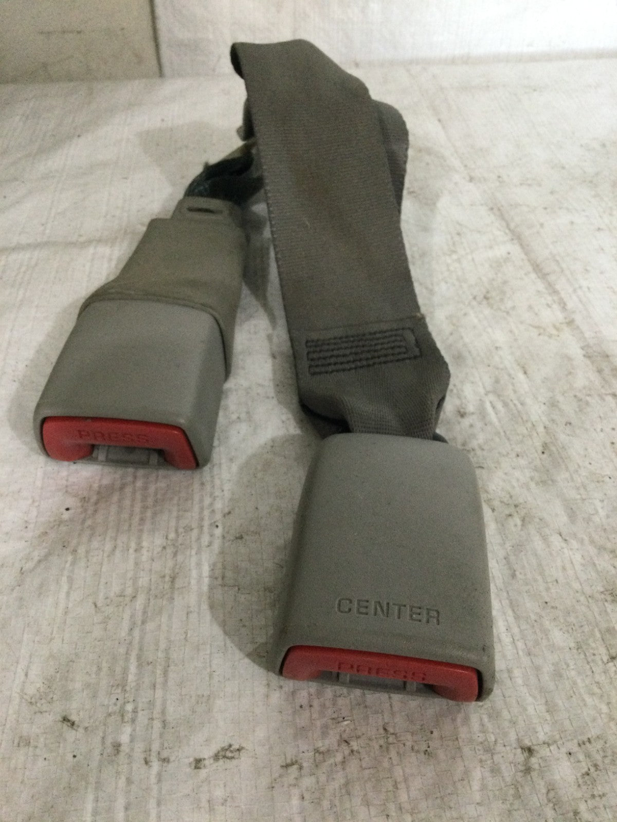 2007 Infiniti G35 Rear Center Buckle Seat Belt OEM