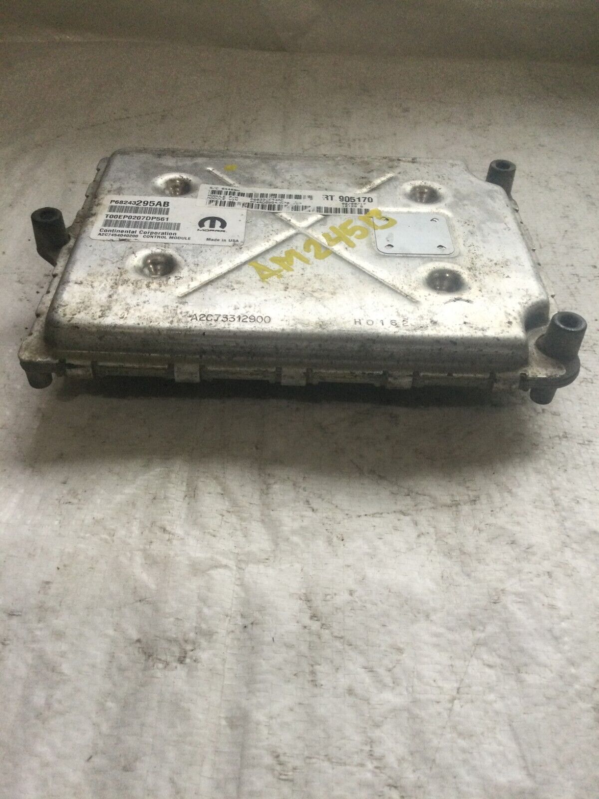 2016-2018 Dodge Grand Caravan Engine Computer Control Module ECU ECM 68243295AB