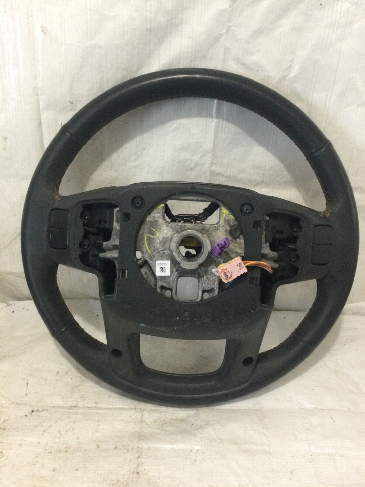 2019-2022 GMC Sierra 1500 Leather  Strng Wheel Heated Black W/ Stichthing OEM