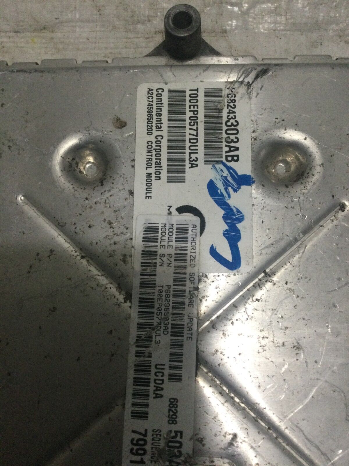 2017 RAM 1500 Engine  Electronic Control Module ECM  68243303AB OEM