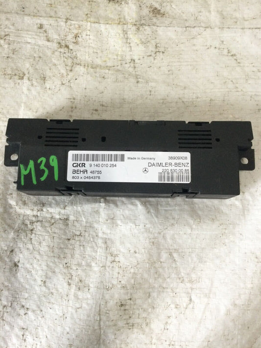 2004 Mercedes Benz S430 Air Heater Climate Control Unit OEM  2208300085