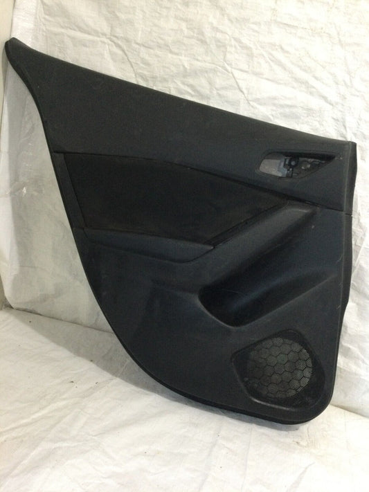 2014 2015 2016 Mazda 3 Rear Left Driver Interior Door Trim Panel OEM Black
