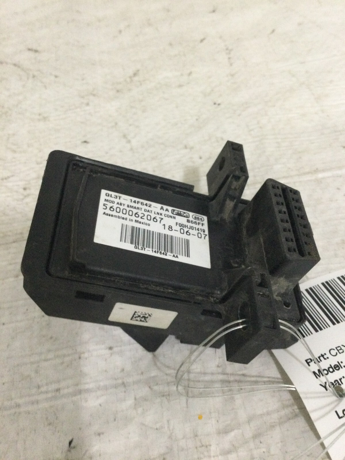 2018 Ford F-150 Smart Data Link Control Module OEM GL3T-14F642-AA