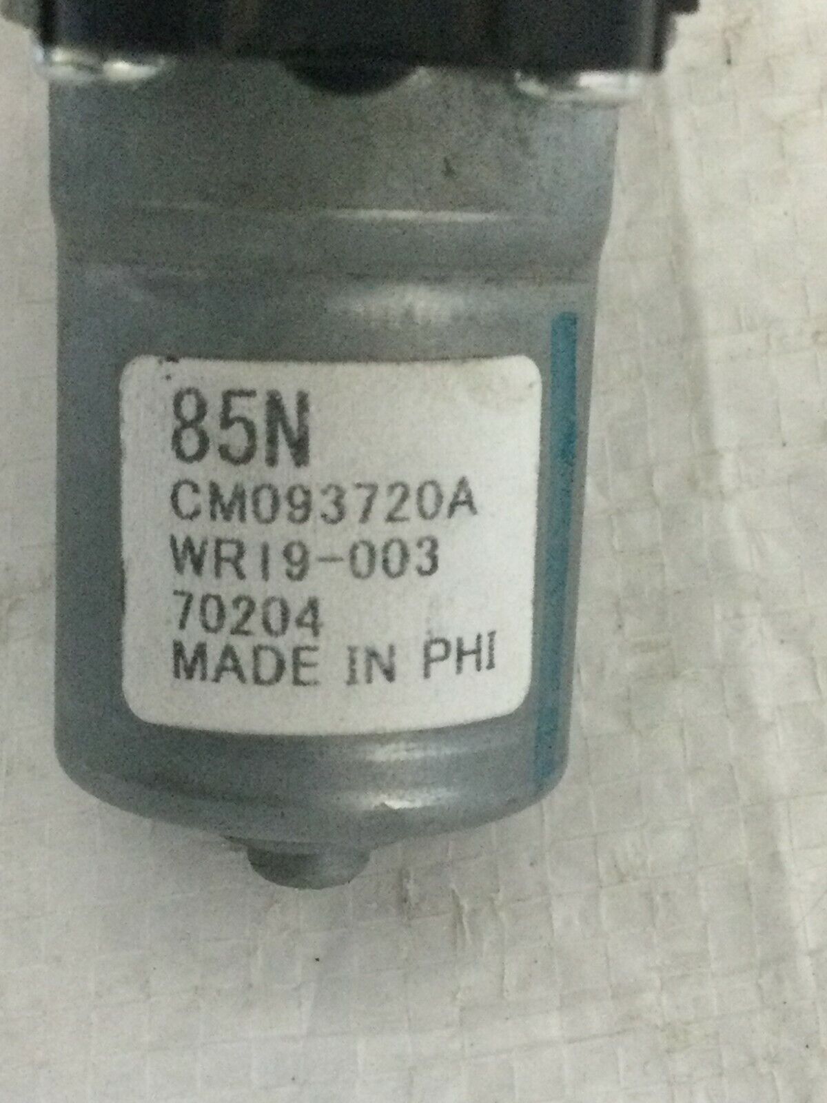 2016-2018 Honda Civic Left Rear Power Window Motor OEM