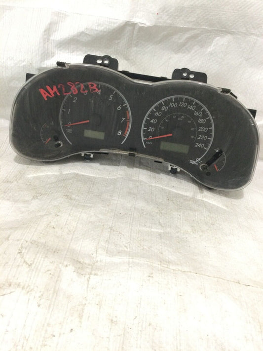 2009 Toyota Corolla Speedometer Gauges Instrument Cluster KPH OEM