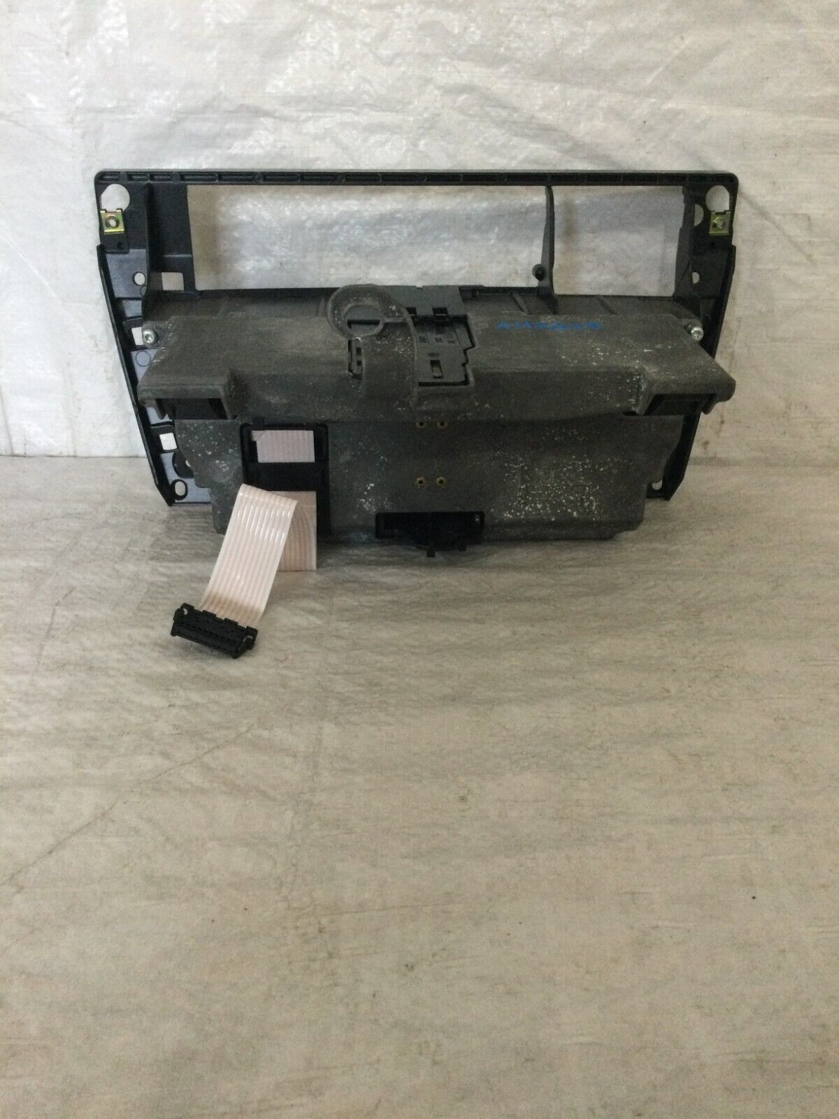 2004 BMW 745Li E65 E66 Center Console Dual Storage Wood grain OEM