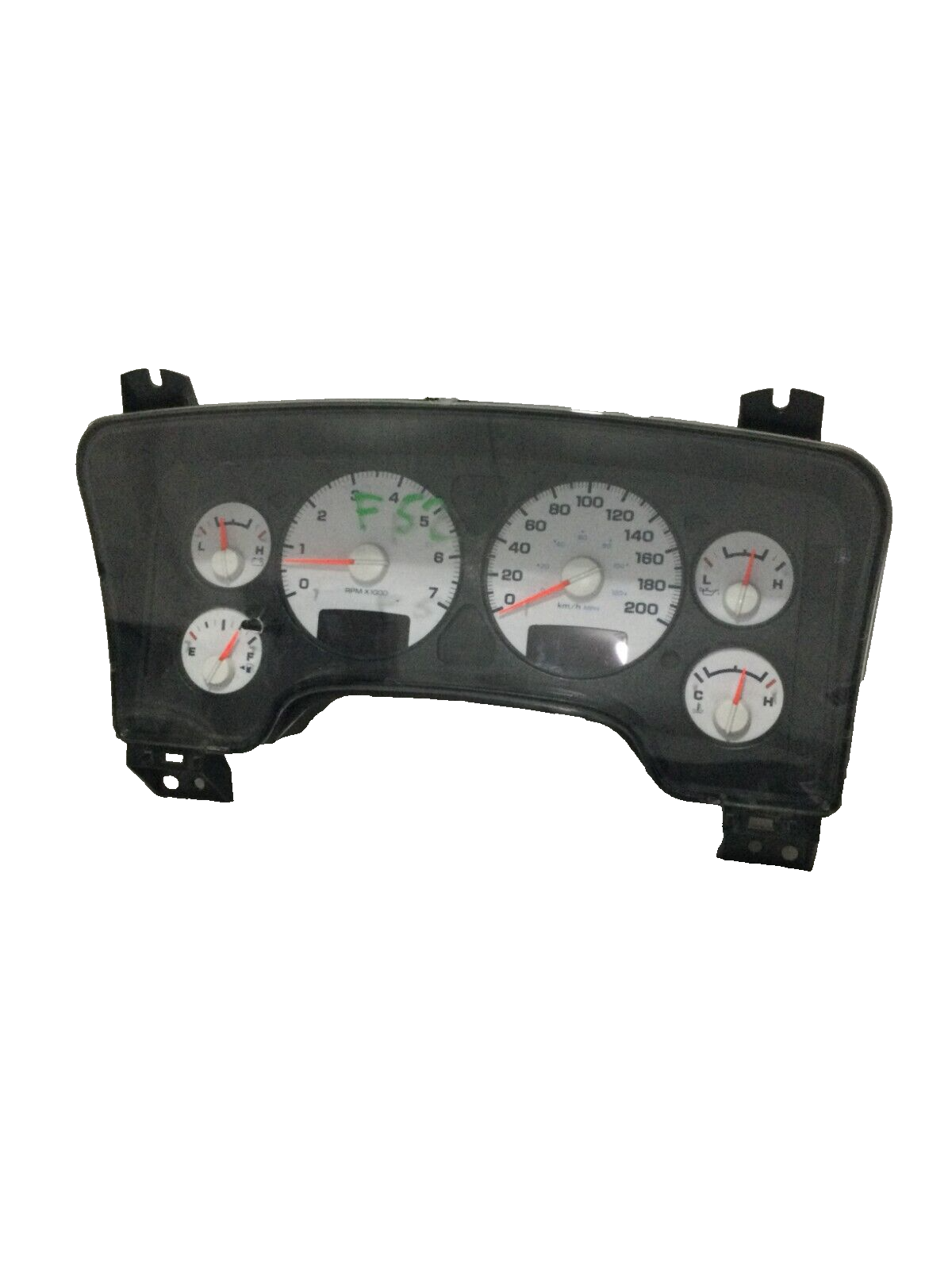 2003 Dodge Ram 1500 Speedometer Gauges Instrument Cluster KPH 56049744AA OEM
