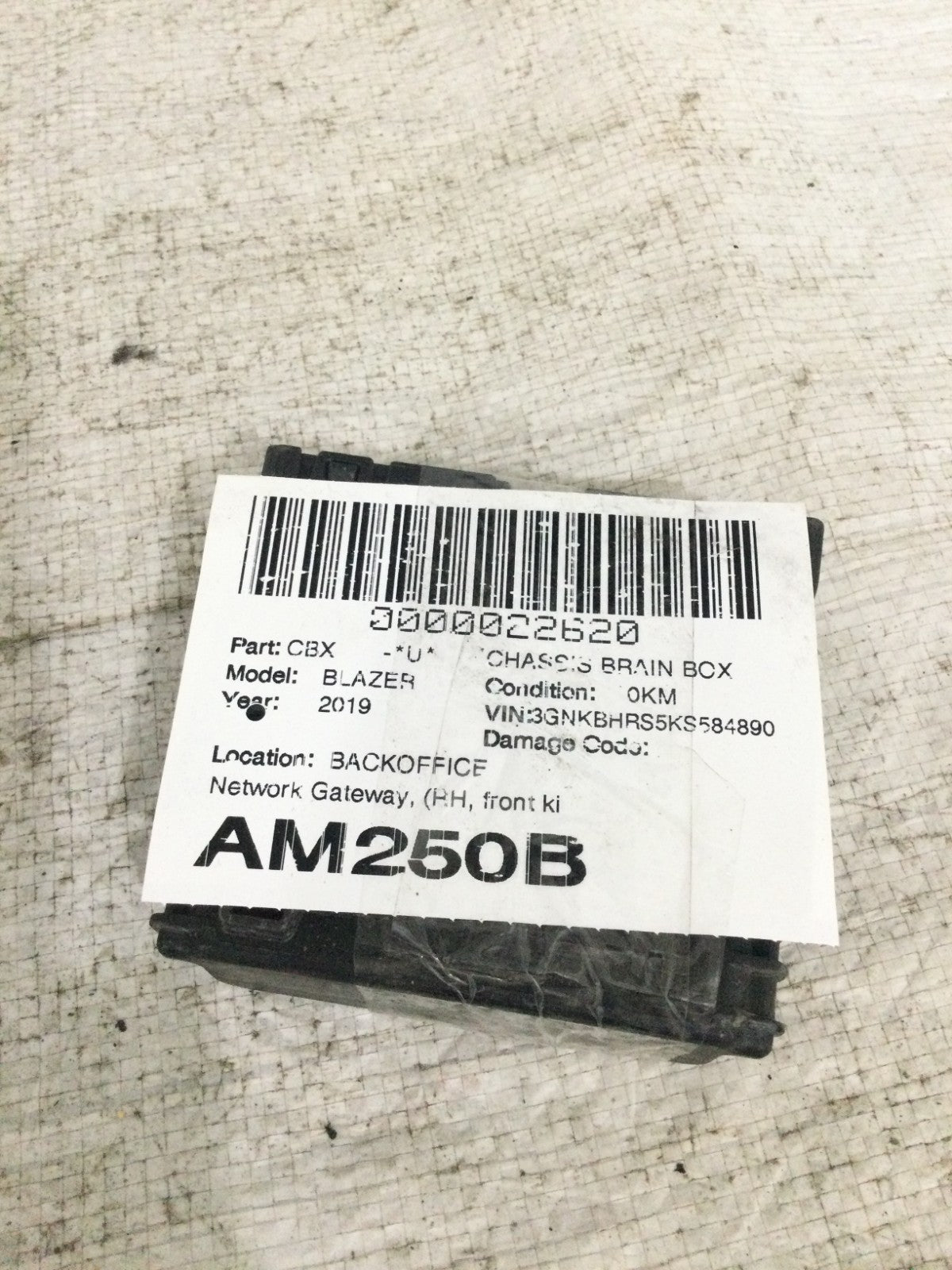 2019 Chevrolet Blazer Gateway Control Module OEM 13528616