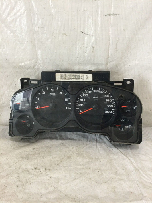 2010 GMC Sierra 2500HD Pickup Speedometer Gauges Instrument Cluster KPH OEM