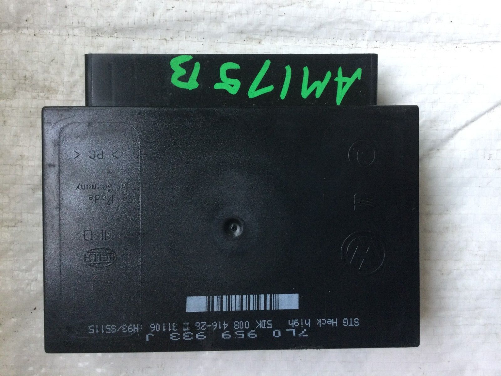 2007 Volkswagen Touareg ECU ECM Comfort Control Module 7L0959933J OEM