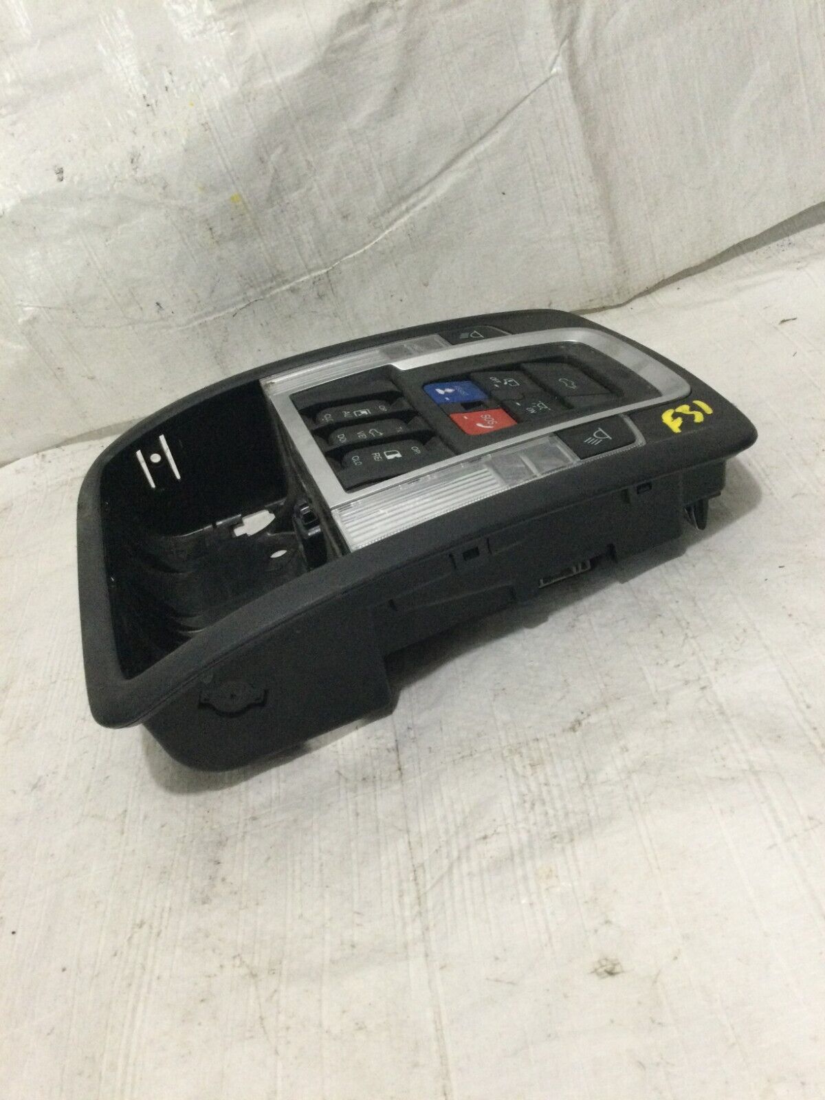 2019-2023 Ram 1500 Longhorn Black Roof Console w/Sunroof/Pwr Sliding OEM