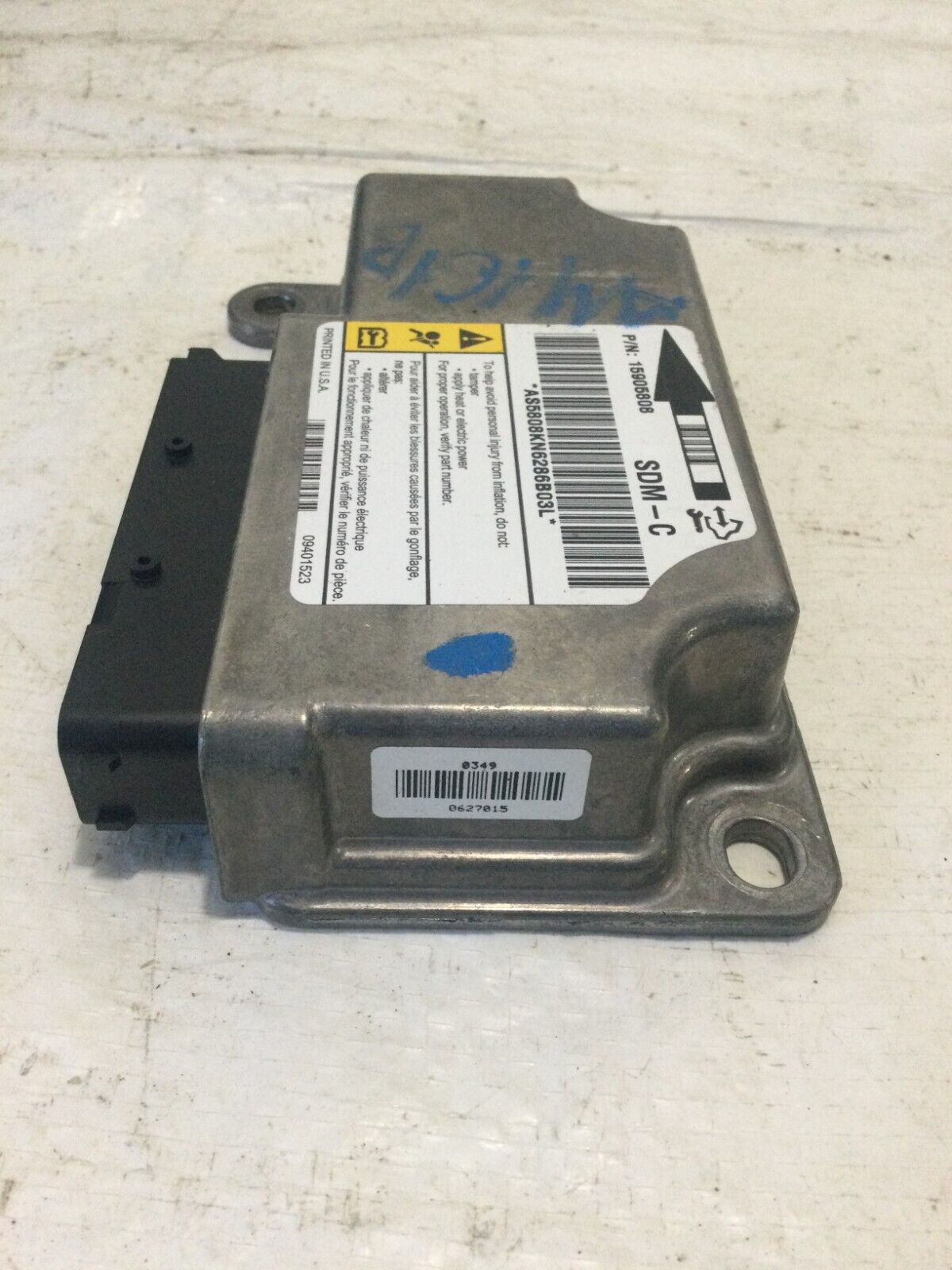 2007-2009 Cadillac Escalade ESV SRS Module 20823460 OEM