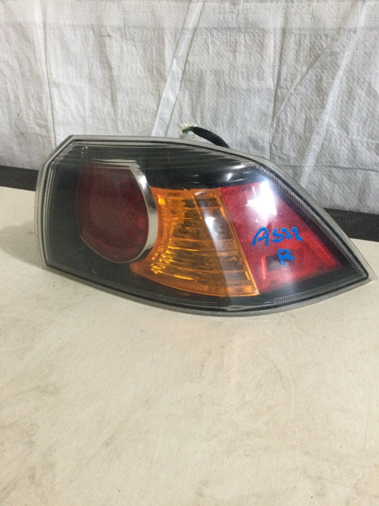 2010 Mitsubishi Lancer Right Quarter Panel Tail Light Sedan OEM