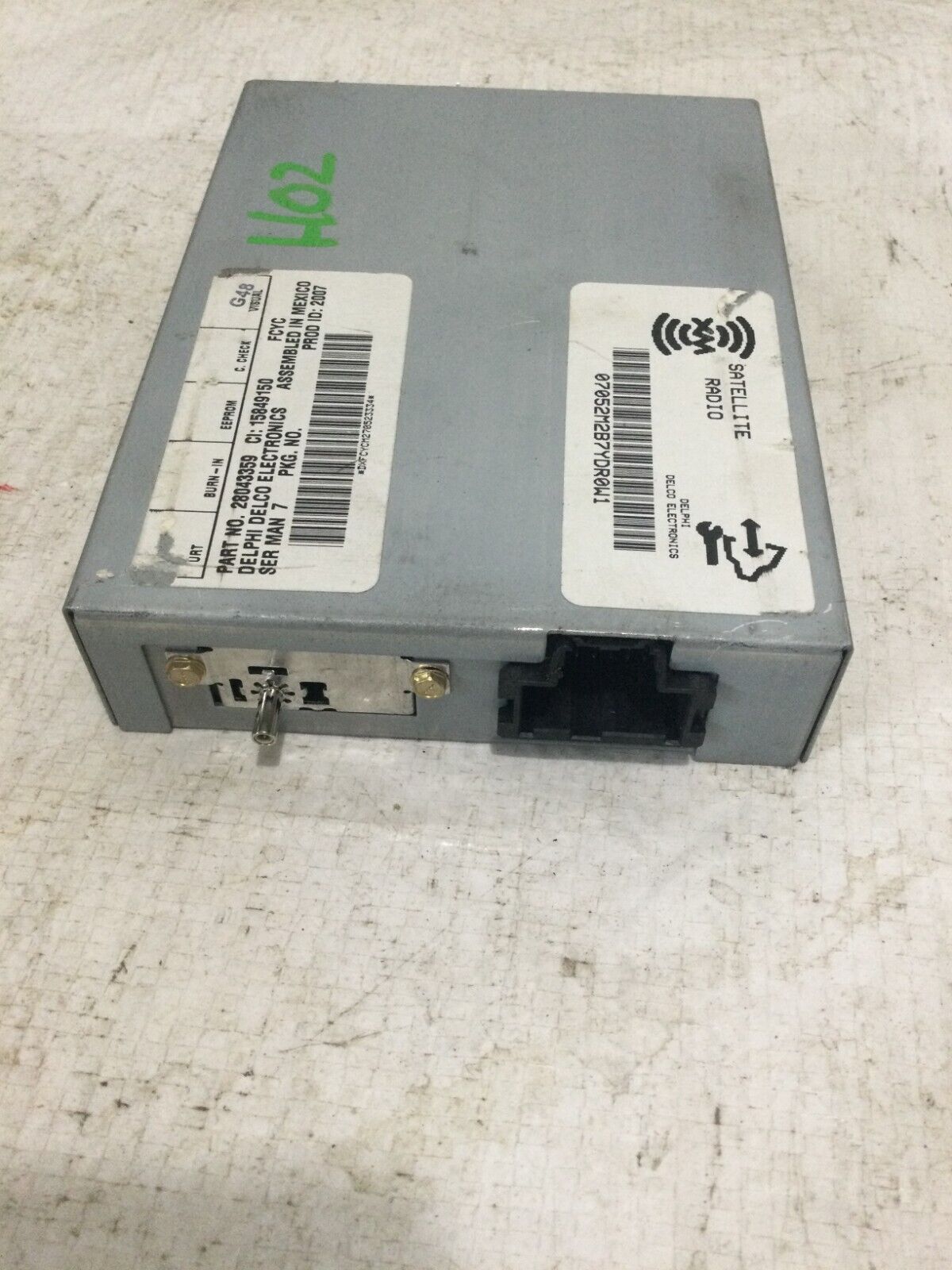 2007-2008 Cadillac Escalade XM Radio Receiver Control Computer Module OEM