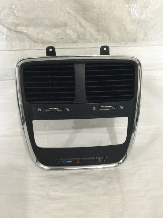 2012 Dodge Grand Caravan Front Center Dash Bezel Vent OEM 1SQ531X9AD