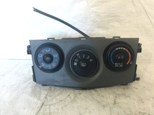 2010 Toyota Corolla Manual A/C Heater Climate Control Unit OEM