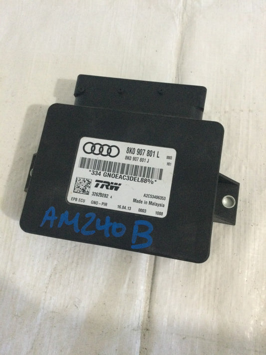 2013 Audi A4 2.0L Parking Brake Control Module OEM 8K0907801