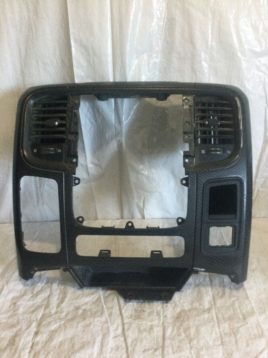 2014 Dodge Ram 3500 Center Dash Radio Bezel Trim Carbon Fibre OEM