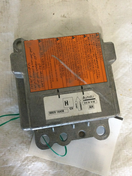 2009 Nissan Murano 3.5L SRS Control Module OEM 610391000